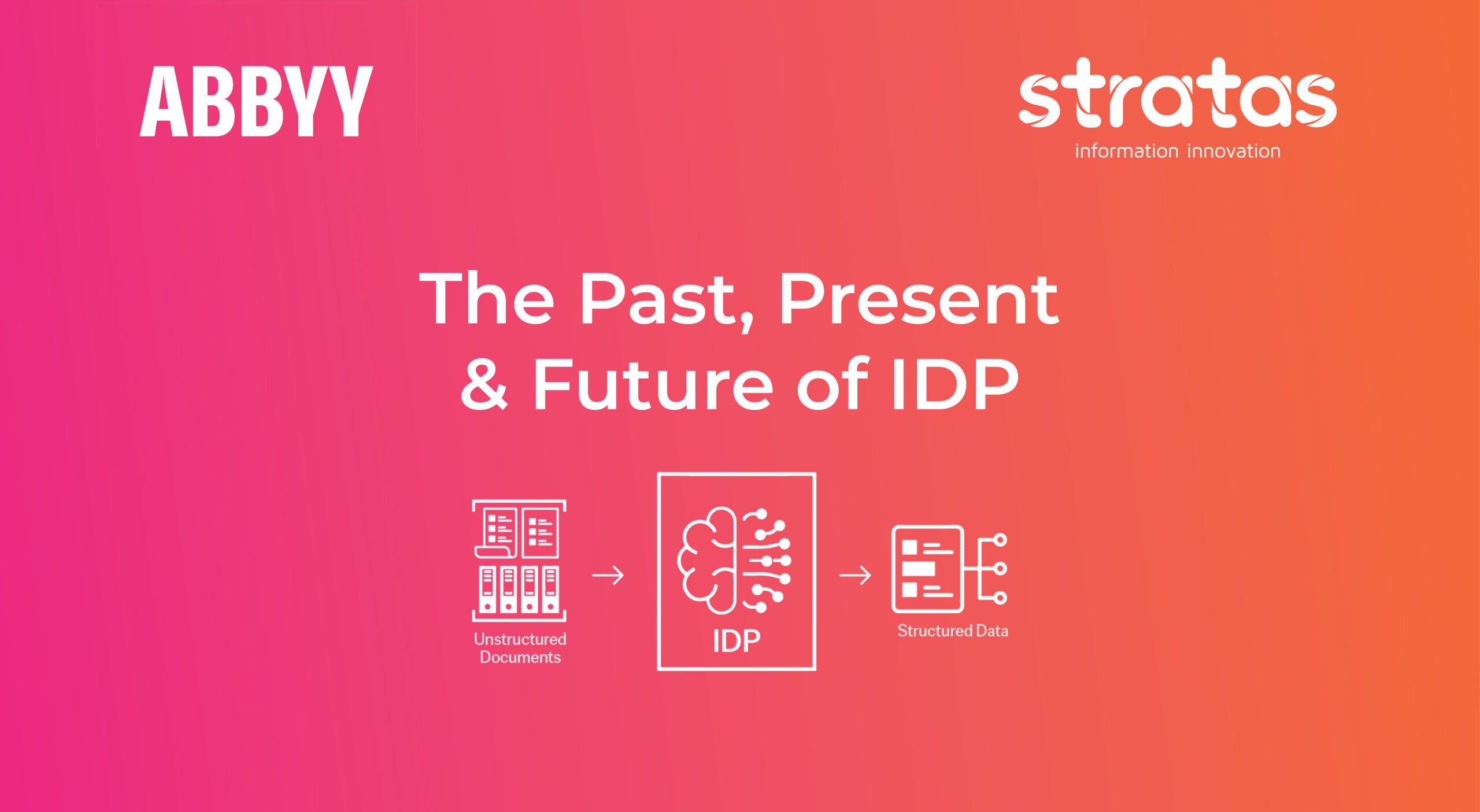 The Past, Present & Future of IDP